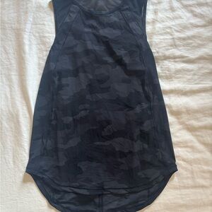 lululemon athletica Black Camo Tank Top